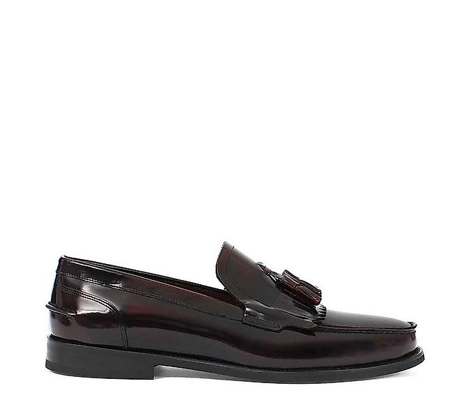 Celal Gültekin Herren Lackleder Slipper – Elegante Loafer mit Fransen Loafe günstig online kaufen