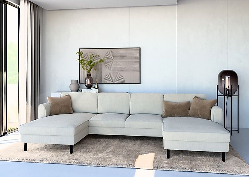 Home affaire Wohnlandschaft »Booster Couch wahlweise mit Schlaffunktion und günstig online kaufen