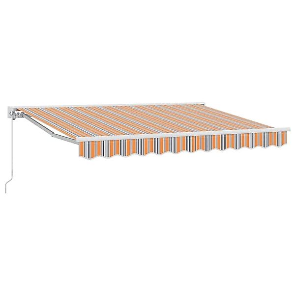 vidaXL Einziehbare Markise Blau und Orange 350 x 200 cm 3329697 günstig online kaufen