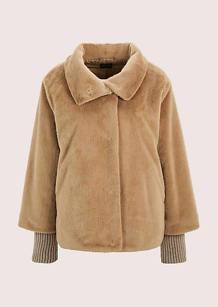 MADELEINE Kurzjacke "Kurzmantel Elegante Damenjacke in Felloptik" Felloptik günstig online kaufen