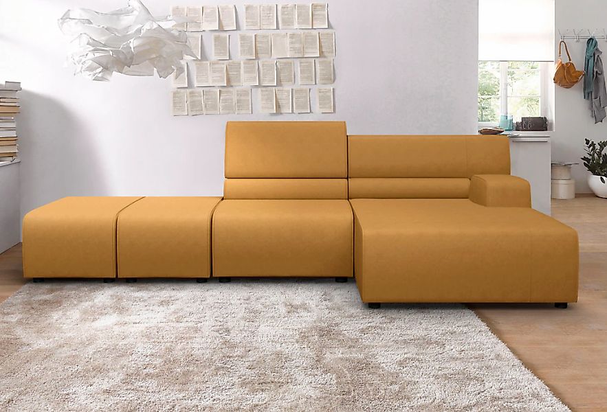 Egoitaliano Ecksofa "Babouche, Designsofa mit außergewöhnlichem Sitzkomfort günstig online kaufen