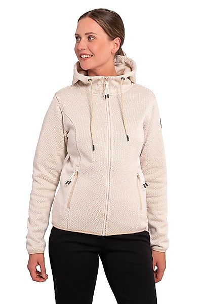 Icepeak Strickfleecejacke Auen Midlayer mit Kapuze günstig online kaufen