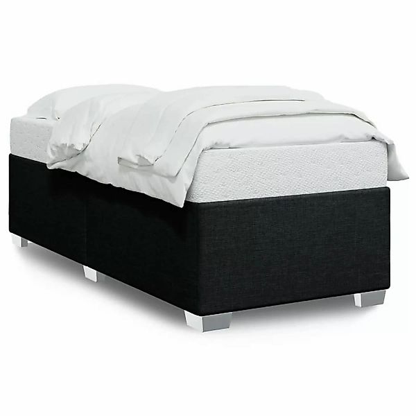 vidaXL Bett Bettgestell ohne Matratze Schwarz günstig online kaufen