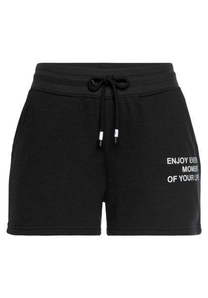 Buffalo Sweatshorts mit Statement Druck, Loungewear günstig online kaufen