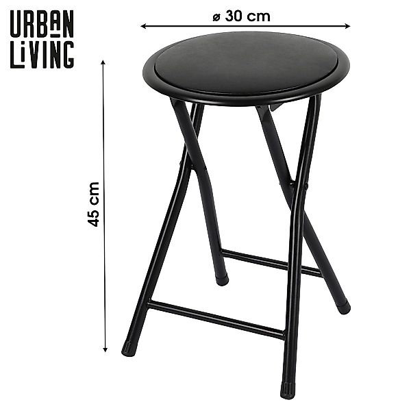 Urban Living Hocker Klapphocker Hocker Klappstuhl günstig online kaufen