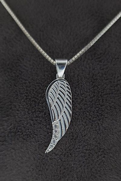 NAHLE Kette mit Anhänger Engel Flügel Glücksbringer Schutzengel Engelsflüge günstig online kaufen