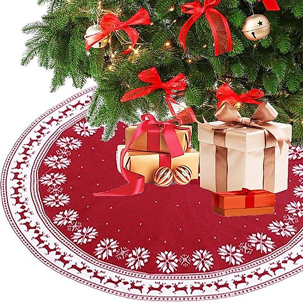 Coonoor Weihnachtsbaumdecke Weihnachtsbaum Rock,Weihnachtsbaum Decke mit günstig online kaufen