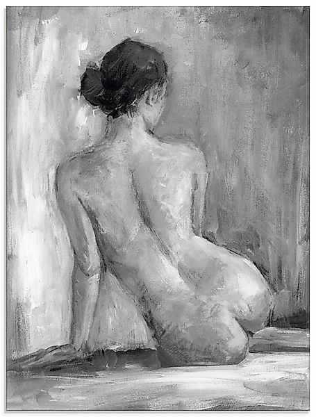 Artland Glasbild »Figur in schwarz & weiß I« Frau 1 Stk. tlg. in verschiede günstig online kaufen