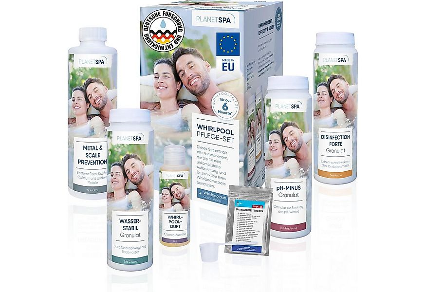 Planet Spa Poolpflege Planet Spa Whirlpoolpflege Komplett-Set, 7-teilig günstig online kaufen