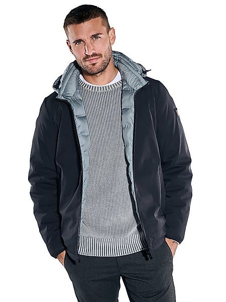 emilio adani Kurzjacke emilio adani Herren Wendejacke mit Kapuze, Saphirbla günstig online kaufen