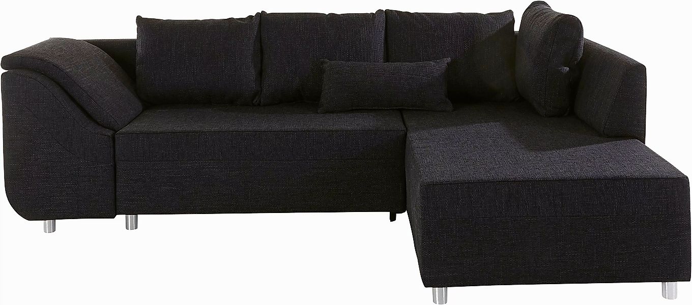 COLLECTION AB Ecksofa Sally L-Form, mit und ohne Bettfunktion, inklusive lo günstig online kaufen