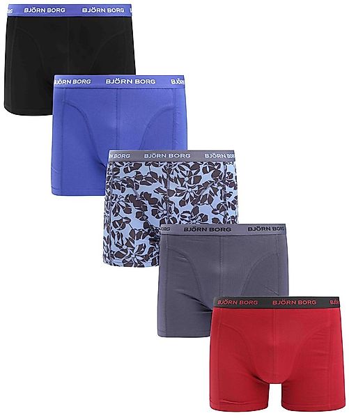 Bjorn Borg Boxers Cotton Stretch 5-Pack Multicolour - Größe XXL günstig online kaufen