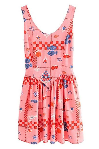 Next Minikleid Ärmelloses, tailliertes Minikleid, U-Ausschnitt (1-tlg) günstig online kaufen