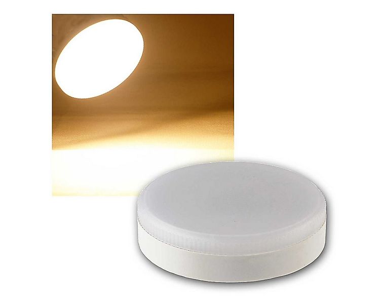 ChiliTec LED-Leuchtmittel LED Leuchtmittel 5W GX53 "XH 50" warmweiß 431lm, günstig online kaufen