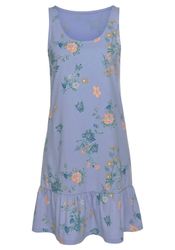 Vivance Dreams Nachthemd mit Volant am Saum günstig online kaufen