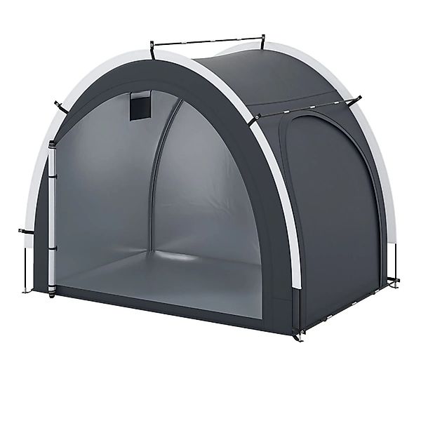 Costway Fahrradgarage für 4-5 Fahrräder 218 x 153 x 182 cm günstig online kaufen