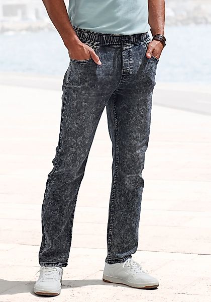 Buffalo Jogger Pants "Jogg Pants", elastische Joggpants, moonwashed günstig online kaufen