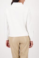 Monari Sweatshirt Sweatshirt Schmuckdetail Stehkragen mit günstig online kaufen