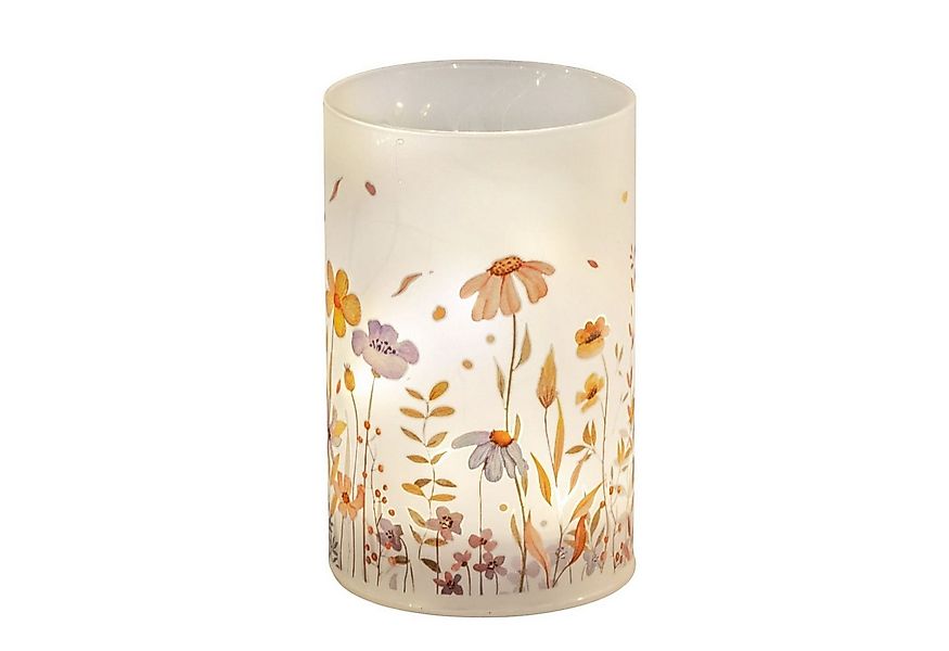 formano LED Dekolicht Tischlampe Deko Blumenwiese Zylinder Stimmungslicht a günstig online kaufen