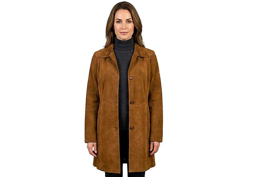 Otto Kern Lederjacke Mariella OTTO KERN - Damen Ledermantel Velourleder Wil günstig online kaufen