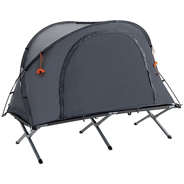 Outsunny Feldbett mit Kuppeldach, Wetterbeständig, Zusammenklappbar günstig online kaufen