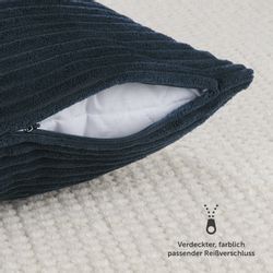 Blumtal Kissenhülle 2er Set Kissenbezug 40x40 günstig online kaufen