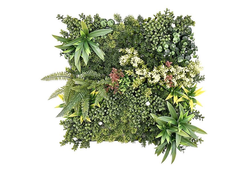 Kunstblume Pflanzenwand Blossom, Ideal für Büros, Restaurants und Gärten, K günstig online kaufen