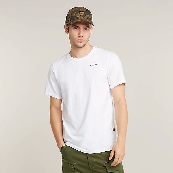G-STAR T-Shirt Slim Base mit Rundhals, Baumwollmix günstig online kaufen