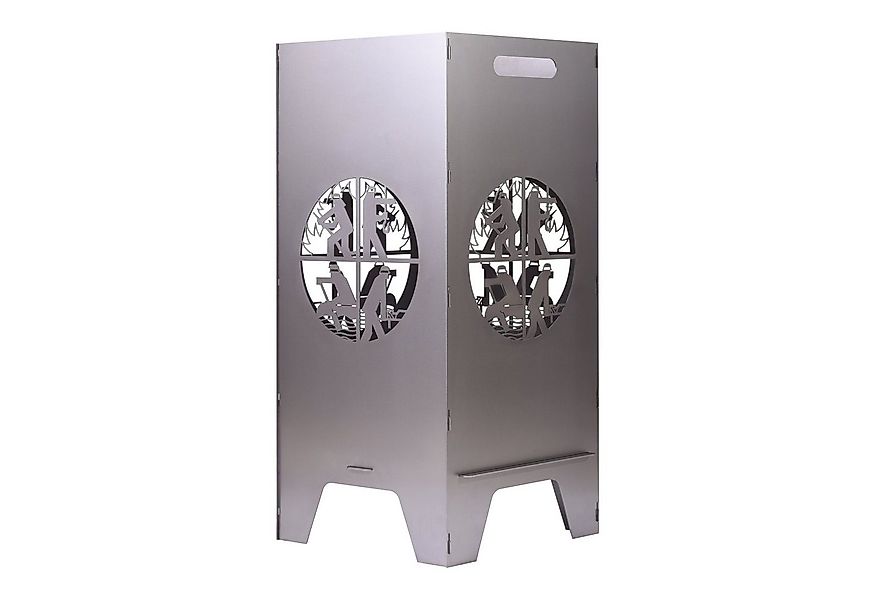 Feuerschale XL Feuertonne mit Feuerwehr Motiv Feuerkorb Feuerschale Feuerst günstig online kaufen