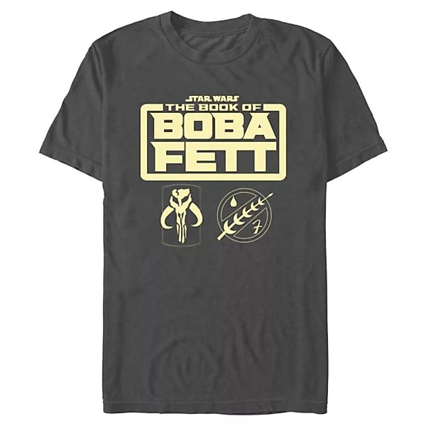 Star Wars - Book of Boba Fett - Logo Boba Fett Armor - Männer T-Shirt günstig online kaufen