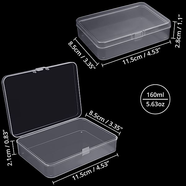 Belle Vous Aufbewahrungsbox Kleine Plastikboxen - günstig online kaufen