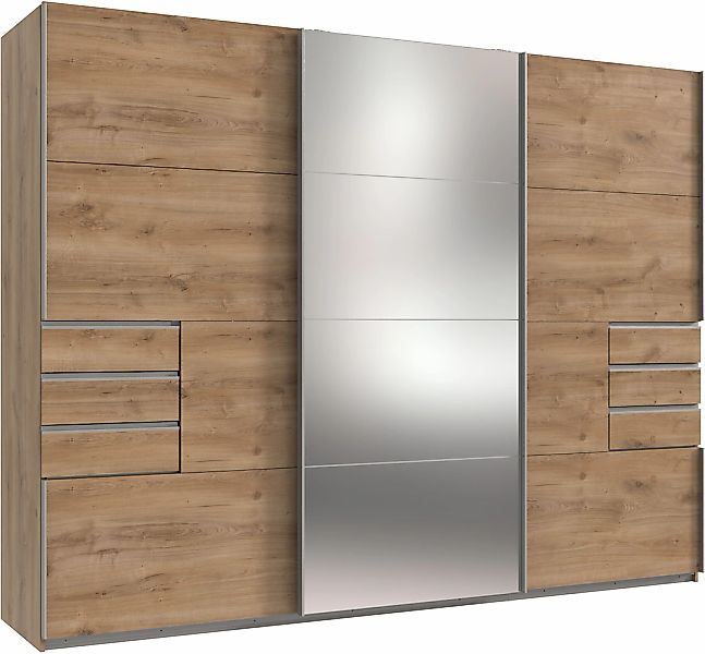 Wimex Schwebetürenschrank "Saigon" mit Spiegeltür, 3 Türen, 270cm breit günstig online kaufen
