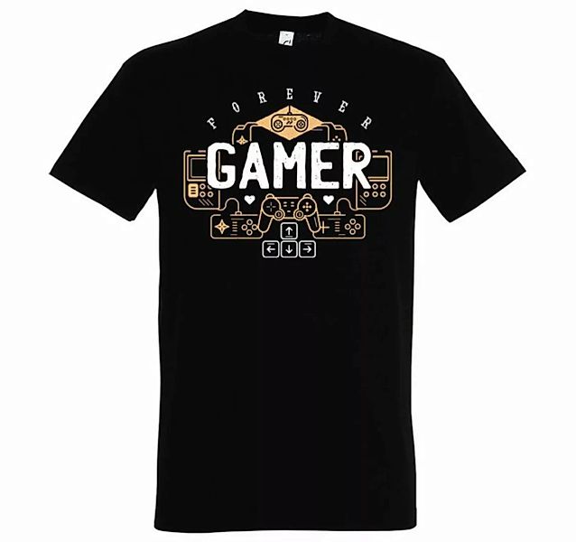 Youth Designz T-Shirt Gamer Forever Herren Shirt mit trendigem Frontprint günstig online kaufen