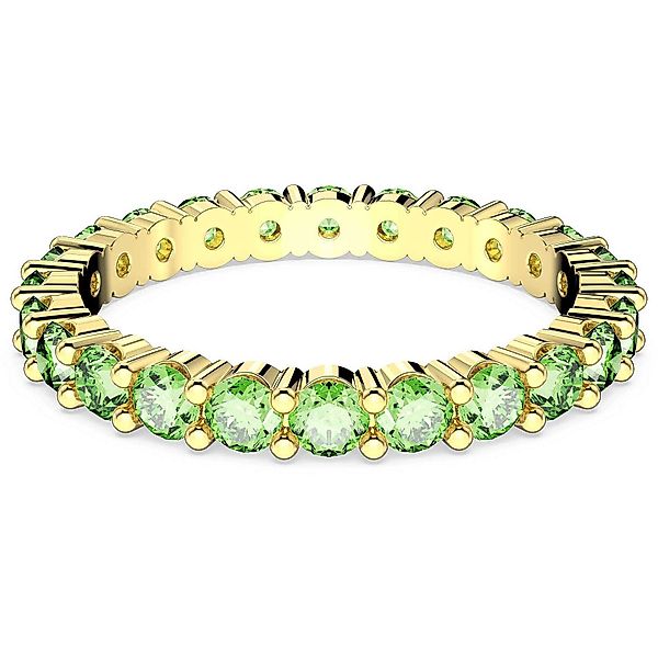 Swarovski Fingerring Matrix Ring Rundschliff, Grün, günstig online kaufen
