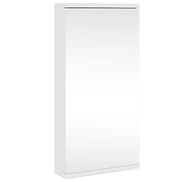 vidaXL Badezimmerspiegelschrank Eck-Spiegelschrank Weiß 30x24x60 cm (1-St) günstig online kaufen