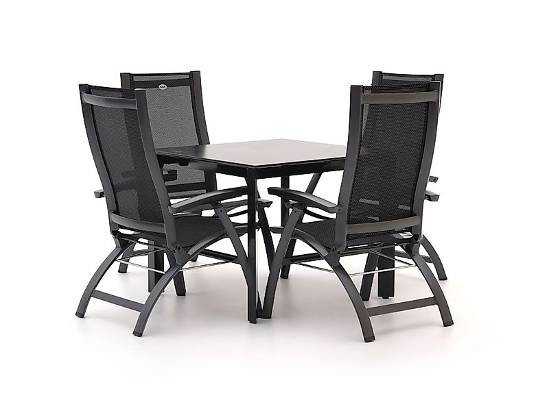 Hartman Primo/Sestino 90 cm Gartenmöbel-Set 5-Teilig verstelbaar günstig online kaufen