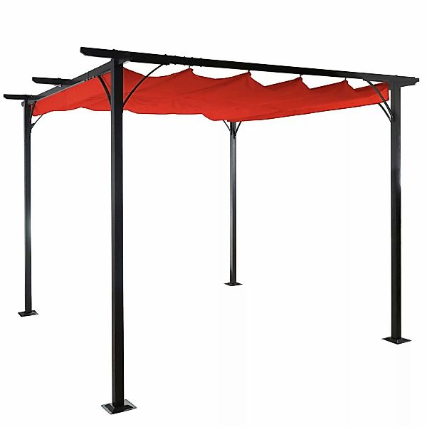 MCW Pergola C42 3,5x3,5m Terracotta günstig online kaufen