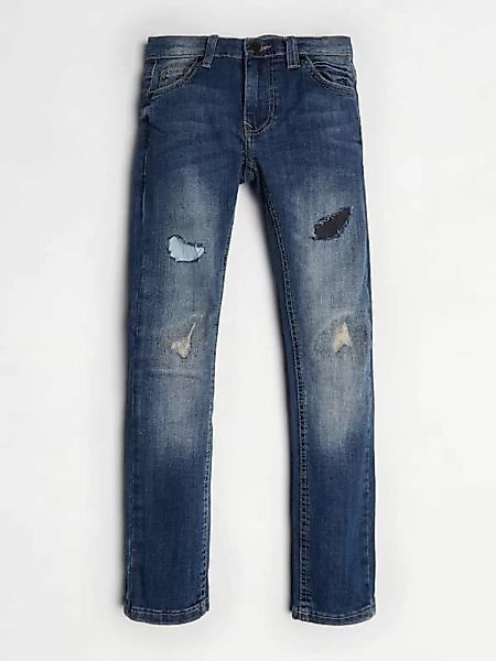 Jeans Skinny Risse Vorn günstig online kaufen