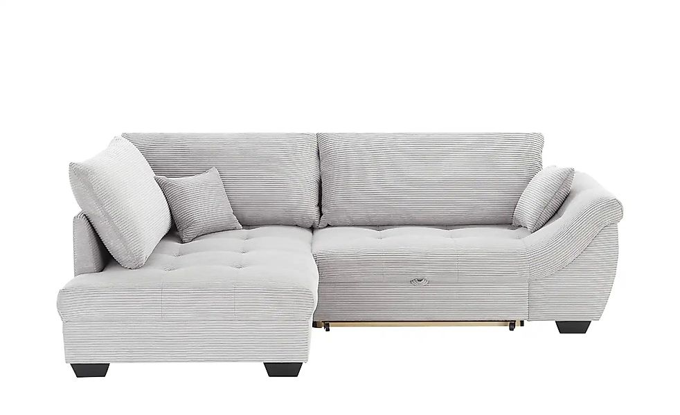 bobb Ecksofa  Krissy ¦ grau ¦ Maße (cm): B: 251 H: 88 T: 190.0 Polstermöbel günstig online kaufen
