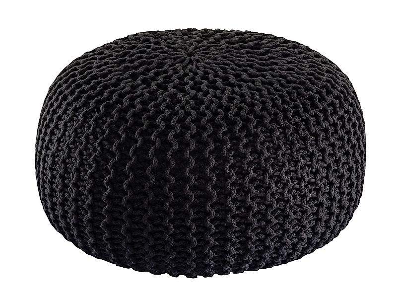 Amagohome Sitzhocker Pouf Outdoor ø 55 o. 45cm Bodenkissen Sitzpouf Hocker günstig online kaufen