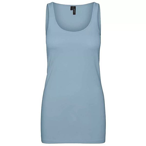 Vero Moda Maxi My Soft Long Ärmelloses T-shirt S Blue Fog günstig online kaufen