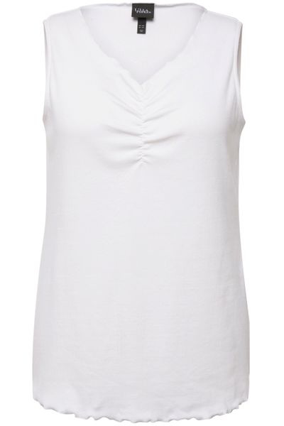 Ulla Popken Longtop Ripptop Wellenkanten Slim günstig online kaufen