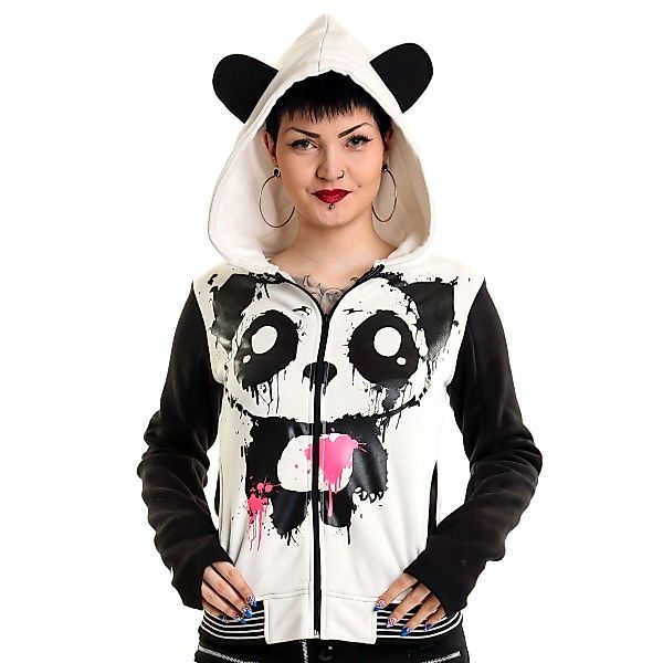 Killer Panda Kapuzensweatshirt Kapuzenjacke KP Mase günstig online kaufen