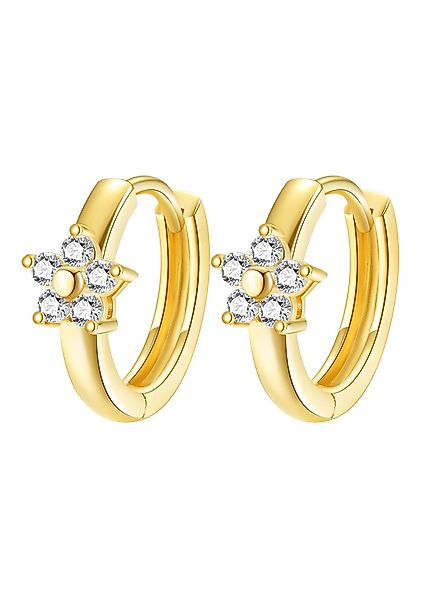 Dear Me Klappcreolen Damen 14K Massivgold günstig online kaufen