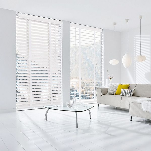 Sekey Jalousie Holzjalousie 50 mm Lamellen günstig online kaufen