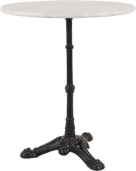Lesli Living Bistrotisch Gartentisch Bistrotisch Marmortisch Gastro weiß Gu günstig online kaufen