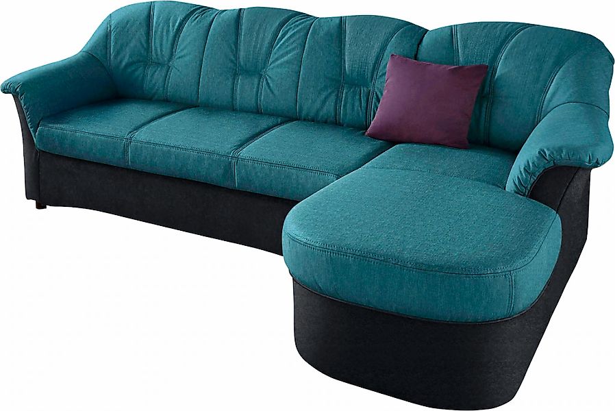 DOMO collection Ecksofa »Flores Schlafsofa, B/T/H: 233/142/86 cm, L-Form«, günstig online kaufen