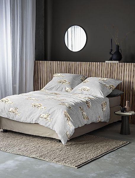 Irisette Bettwäsche "Panda 8545" 2 Stk. tlg. flauschig günstig online kaufen