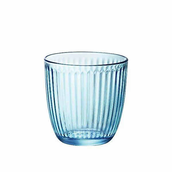 Gläserset Bormioli Rocco Line Blau 6 Stück Glas (290 Ml) günstig online kaufen