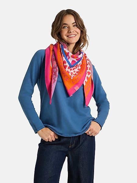 Lieblingsstück Modetuch "Damen-Dreiecksschal" mit Baumwoll-Anteil günstig online kaufen